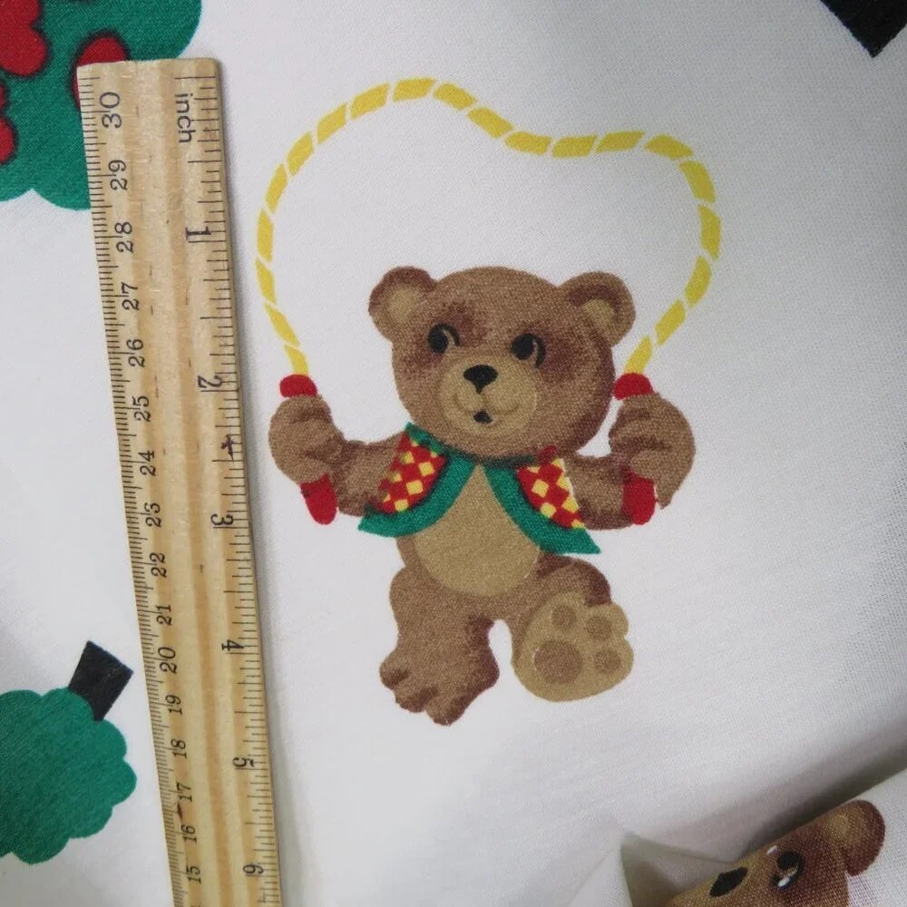 Children's Bear Curtains JCPenny Vintage (2) Panels 64